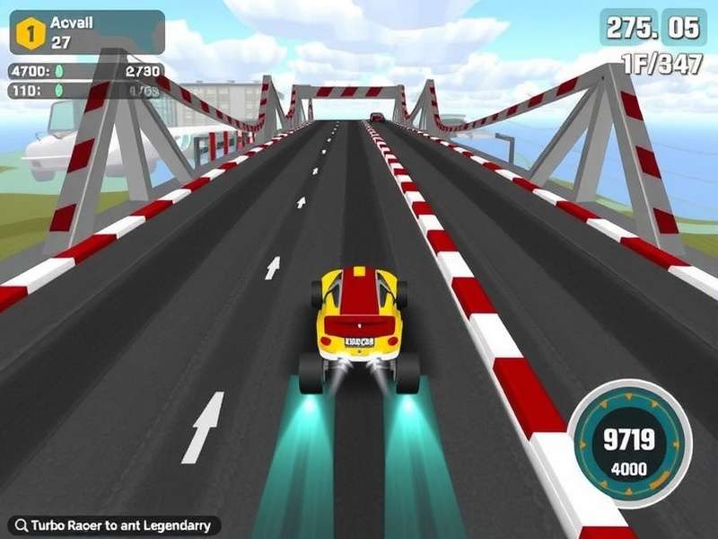 Turbo Racer Legendary gameplay screenshot